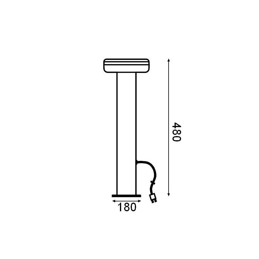 Ledvance - LED Vonkajšia lampa ENDURA HYBRID MARI LED/4W/12V IP44