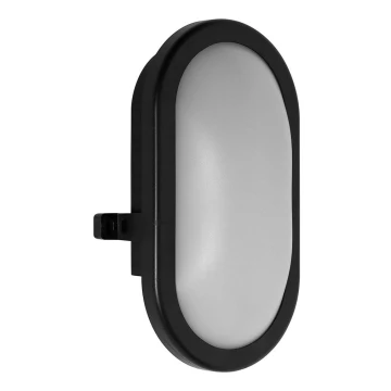 Ledvance - LED Vonkajšie nástenné svietidlo BULKHEAD LED/11W/230V IP54 čierna