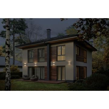 Ledvance - LED Vonkajšie nástenné svietidlo ENDURA STYLE IDRI 2xLED/6,25W/230V IP65