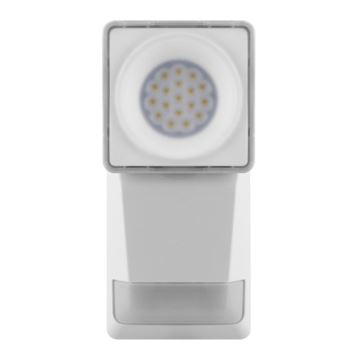 Ledvance - LED Vonkajšie nástenné svietidlo so senzorom SPOT LED/8W/230V IP55 biela