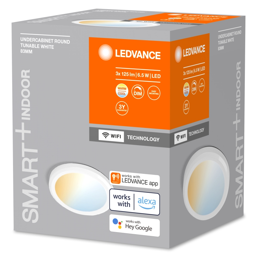 Ledvance - SADA 3x LED Stmievateľné podlinkové svietidlo SMART+ LED/6,5W/230V 3000-6500K Wi-Fi