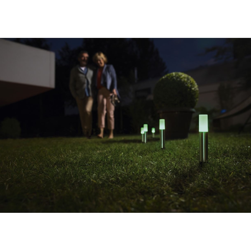 Ledvance - SADA 5x LED RGBW Stmievateľná vonkajší lampa SMART+ GARDENPOLE LED/6W/230V IP44