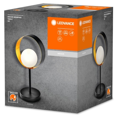 Ledvance - Stolná lampa DECOR MEMPHIS 1xG9/28W/230V