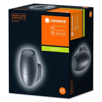 Ledvance - Vonkajšie nástenné svietidlo CANNON 1xGU10/35W/230V IP44