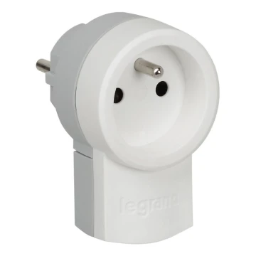 Legrand 50461 - Vidlica so zásuvkou 230V/16A 2P+T