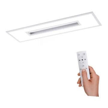 Leuchten Direkt 11646-16 - LED RGB Stmievateľné stropné svietidlo RECESS 1xLED/41W/230V + 1xLED/7,5W + diaľkové ovládanie