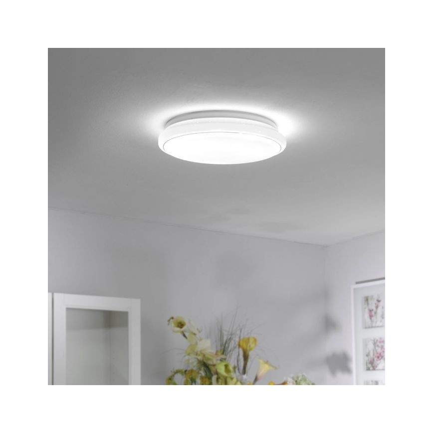 Leuchten Direkt 14744-16 - LED RGB Stmievateľné stropné svietidlo  JUPI LOLASMART LED/32W/230V + diaľkové ovládanie
