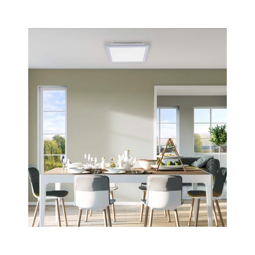 Leuchten Direkt 14750-21 - LED Stropné svietidlo FLAT LED/12W/230V