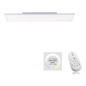 Leuchten Direkt 15553-16 - LED Stmievateľné stropné svietidlo CANVAS LED/20W/230V + diaľkové ovládanie