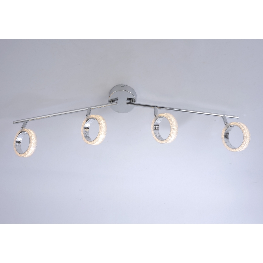 Leuchten Direkt L10504-17 - LED Bodové svietidlo ANGELO 4xLED/3,5W/230V