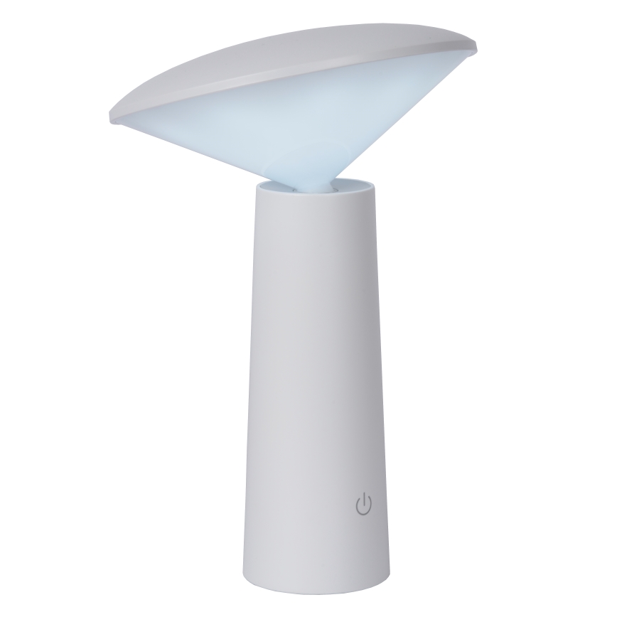 Lucide 02807/04/31 - LED Stmievateľná dotyková vonkajšia lampa JIVE LED/3W/5V 3000/4750/6500K IP44 biela