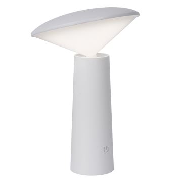 Lucide 02807/04/31 - LED Stmievateľná dotyková vonkajšia lampa JIVE LED/3W/5V 3000/4750/6500K IP44 biela