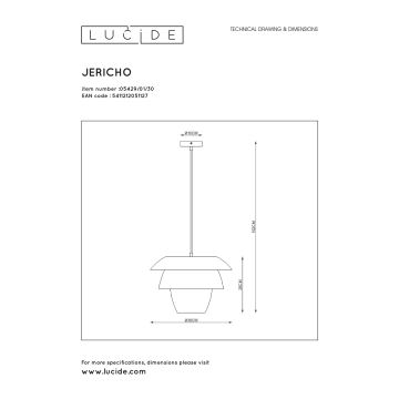 Lucide 05429/01/30 - Luster na lanku JERICHO 1xE27/40W/230V