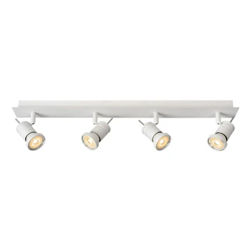 Lucide 17990/20/31 - LED Stmievateľné bodové svietidlo TWINNY 4xGU10/4,5W/230V biele 63 cm