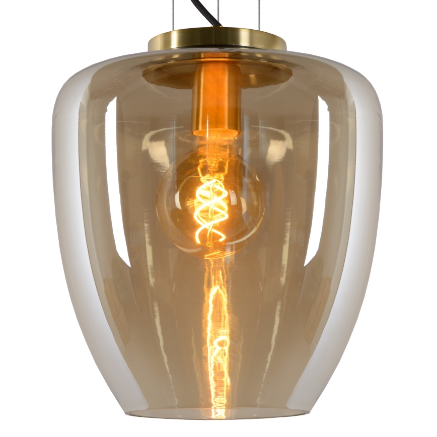 Lucide 30473/28/62 - Luster na lanku FLORIEN 1xE27/60W/230V zlatá