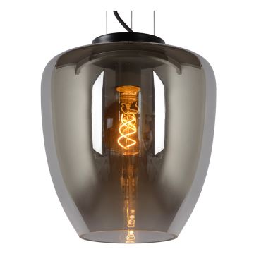 Lucide 30473/28/65 - Luster na lanku FLORIEN 1xE27/60W/230V čierna