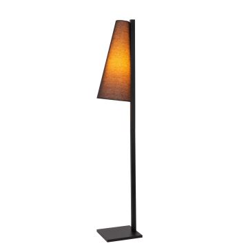 Lucide 30795/81/30 - Stojacia lampa GREGORY 1xE27/60W/230V čierna