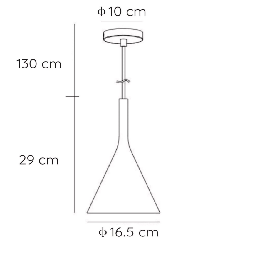 Lucide 35406/16/31 - Závesné svietidlo GIPSY 1xE27/25W/230V biele