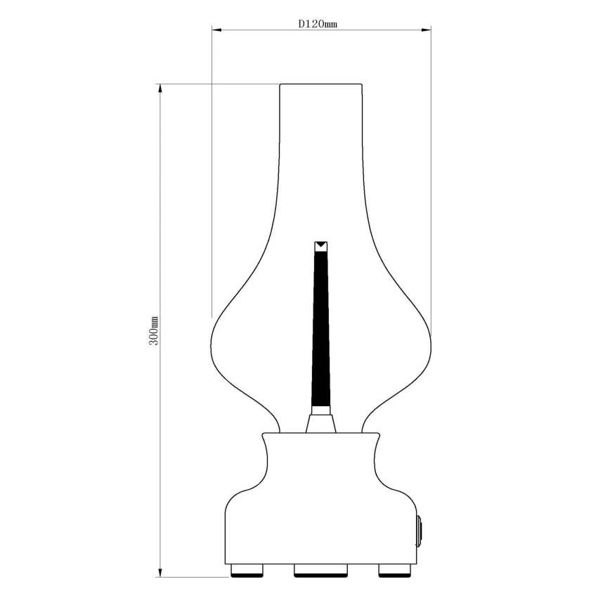 Lucide 74516/02/30 - LED Stmievateľná dotyková stolná lampa JASON LED/2W/230V čierna