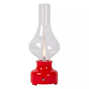 Lucide 74516/02/32 - LED Stmievateľná dotyková stolná lampa JASON LED/2W/230V červená