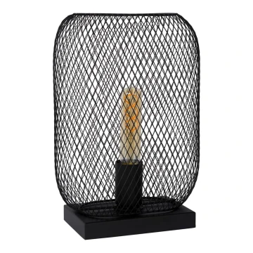 Lucide 78592/01/30 - Stolná lampa MESH 1xE27/60W/230V čierna