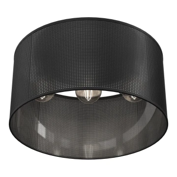 Luster prisadený LOFT SHADE 3xE27/60W/230V čierna