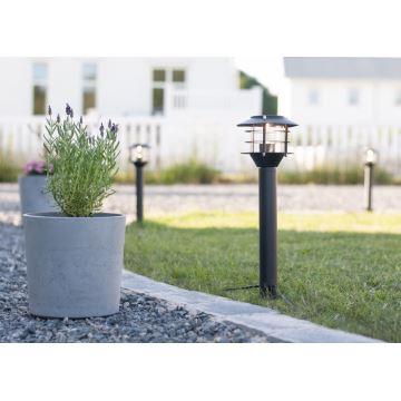 Markslöjd 107290 - LED Vonkajšia lampa GARDEN 24 LED/3W/24V 45 cm IP44 čierna