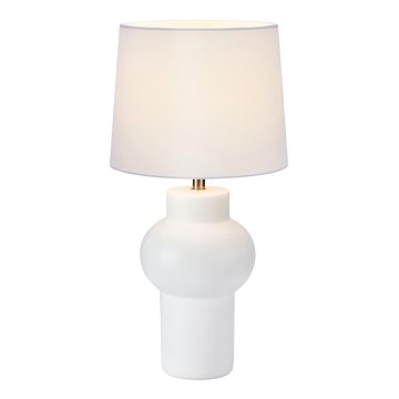 Markslöjd 108450 - Stolná lampa SHAPE 1xE27/40W/230V biela