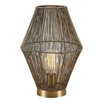 Markslöjd 108665 - Stolná lampa CASA 1xE27/40W/230V mosadz