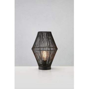 Markslöjd 108666 - Stolná lampa CASA 1xE27/40W/230V čierna