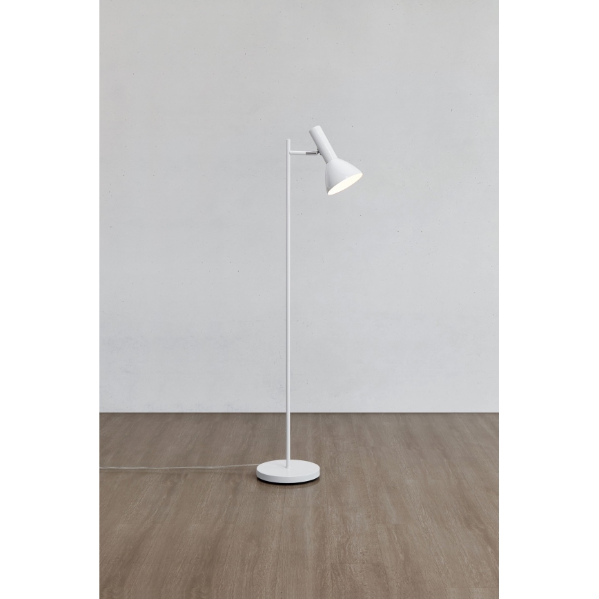 Markslöjd 108687 - Stojacia lampa METRO 1xE27/40W/230V biela