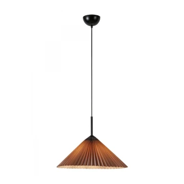 Markslöjd 108709 - Luster na lanku PLISADO 1xE27/40W/230V pr. 50 cm šedá