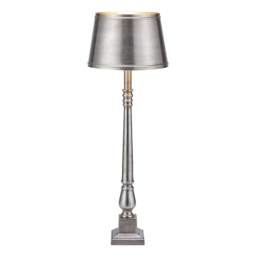 Markslöjd 108775 - Stolná lampa METALLO 1xE27/40W/230V matný chróm