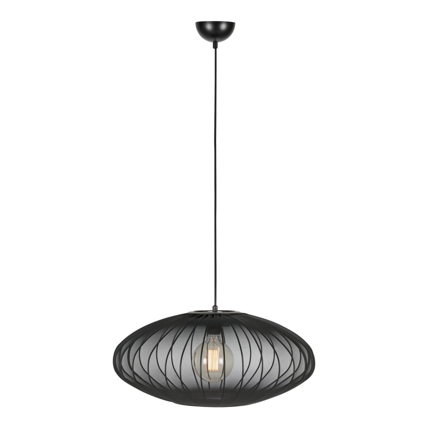 Markslöjd 108793 - Luster na lanku FORENCE 1xE27/40W/230V pr. 60 cm čierna