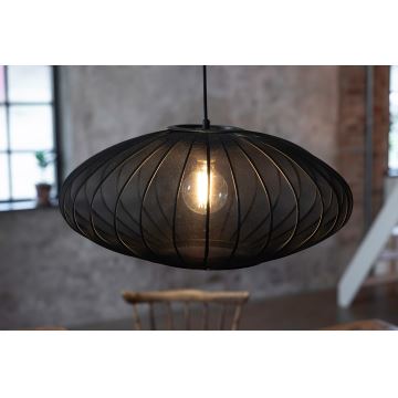 Markslöjd 108793 - Luster na lanku FORENCE 1xE27/40W/230V pr. 60 cm čierna