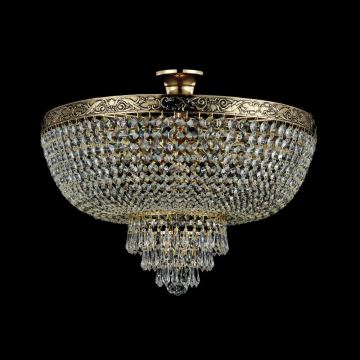 Maytoni DIA890-CL-06-G - Prisadený luster PALACE 6xE27/60W/230V