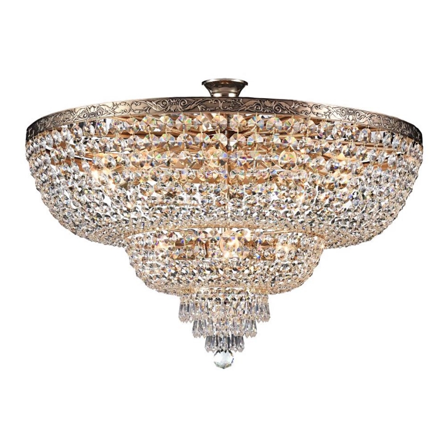 Maytoni DIA891-CL-14-G - Prisadený luster PALACE 14xE27/60W/230V