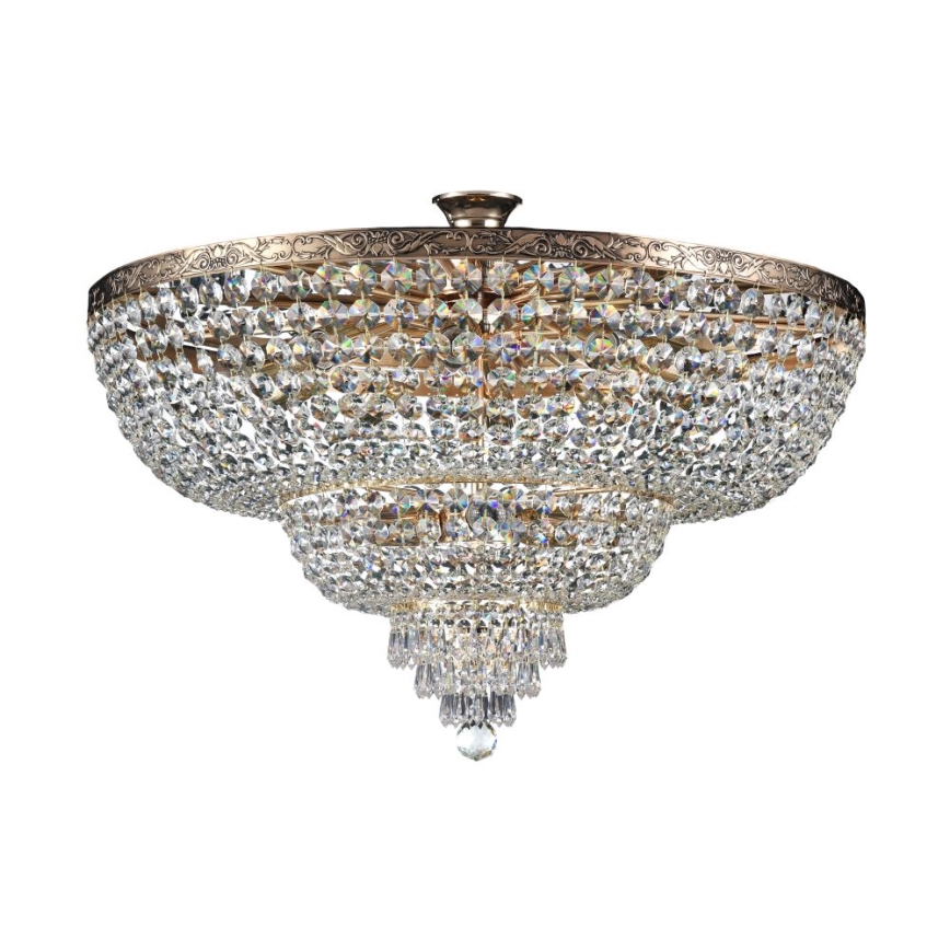 Maytoni DIA891-CL-14-G - Prisadený luster PALACE 14xE27/60W/230V