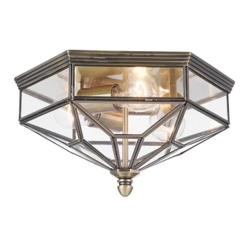 Maytoni H356-CL-03-BZ - Stropné svietidlo ZEIL 3xE27/60W/230V