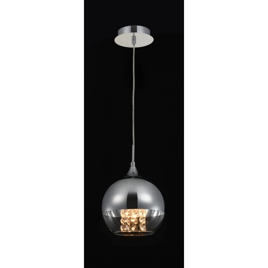 Maytoni P140-PL-110-1-N - Luster na lanku FERMI 1xE27/60W/230V chróm