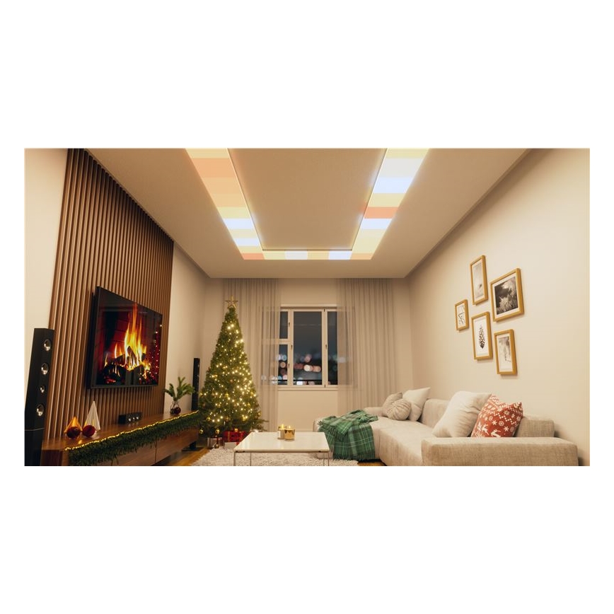 Nanoleaf - Rozširovacia sada LED RGBW Stmievateľné svietidlo SKYLIGHT LED/16W/230V 2700-6500K Wi-Fi