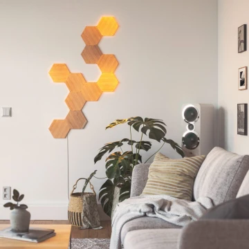 Nanoleaf - SADA 3x LED Stmievateľný panel HEXAGONS LED/2W/230V Wi-Fi