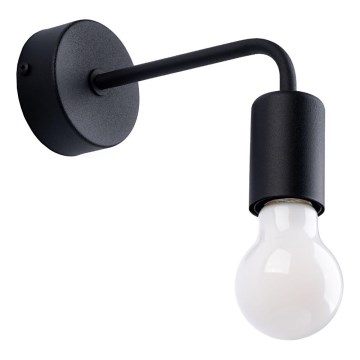 Nástenná lampa NORAH 1xE27/15W/230V čierna