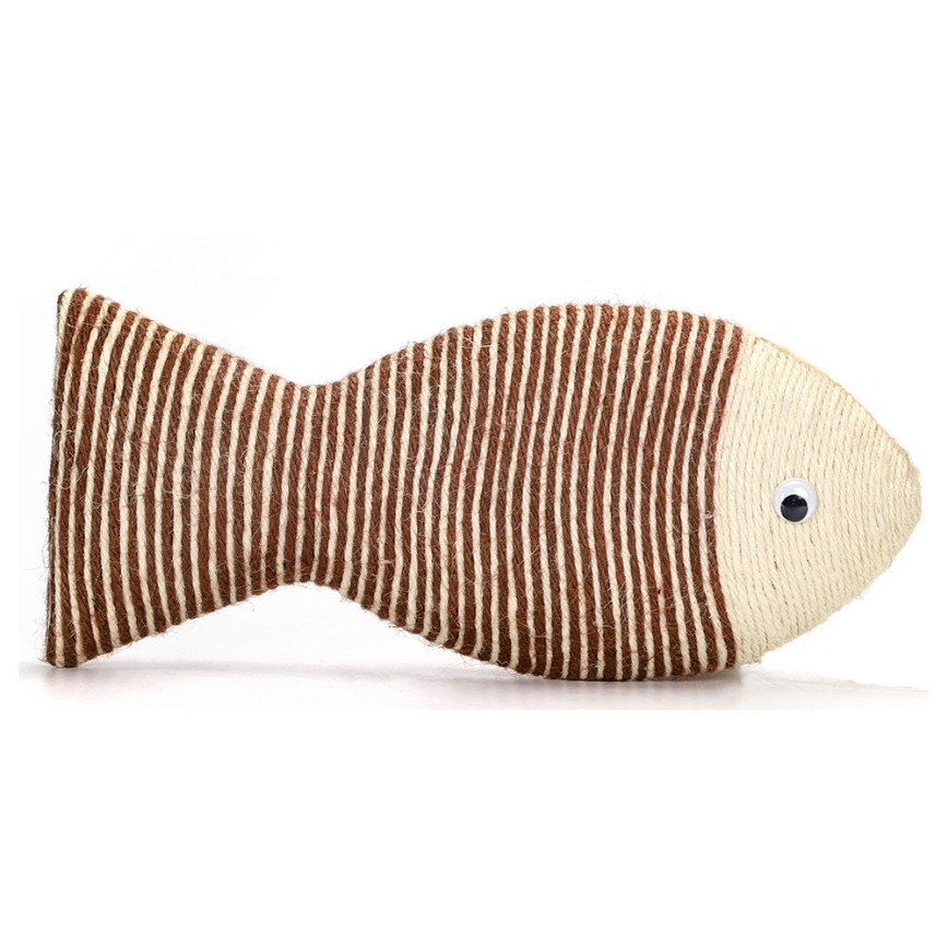 Nobleza - Škrabacia hračka pre mačky ryba