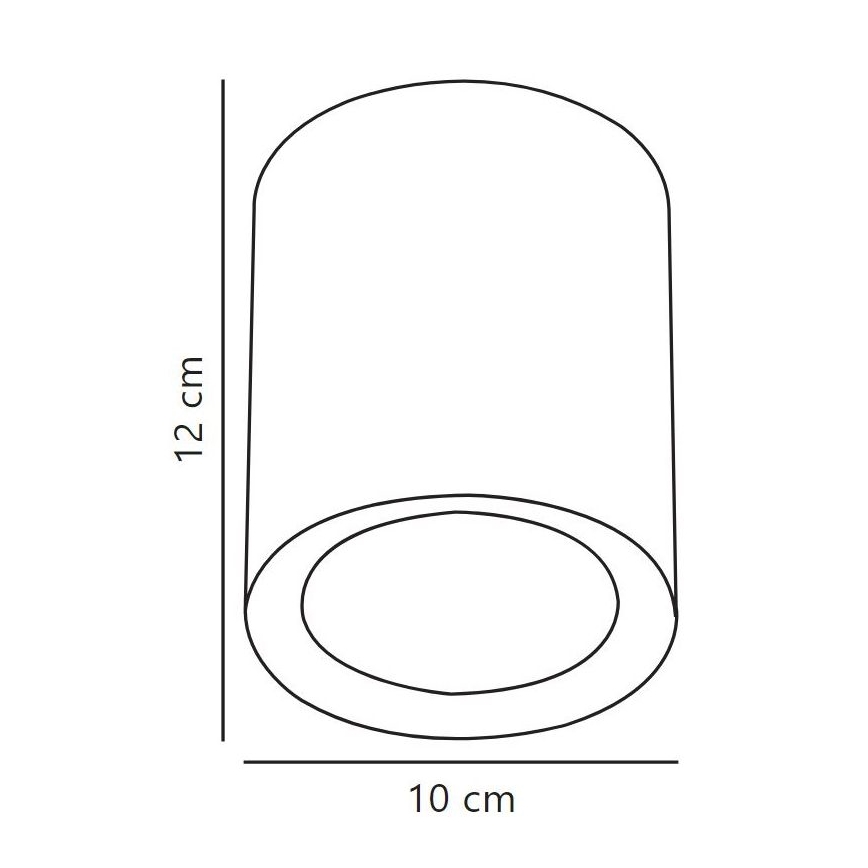 Nordlux - LED Bodové svietidlo FALLON LONG LED/5,5W/230V biela