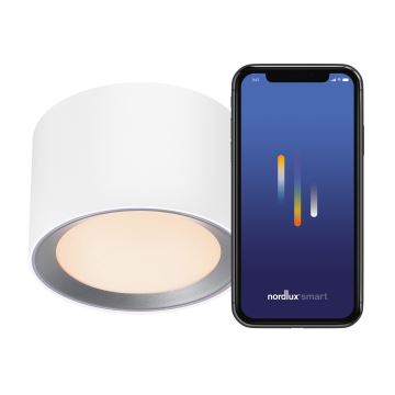 Nordlux -L ED Stmievateľné kúpeľňové bodové svietidlo LANDON SMART LED/8W/230V 2700-6500K IP44 biela