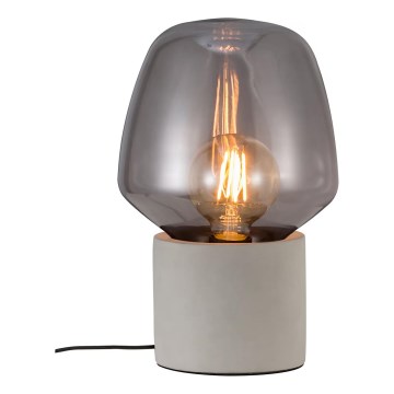 Nordlux - Stolná lampa CHRISTINA 1xE27/25W/230V betón/čierna