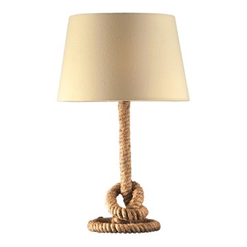 ONLI - Stolná lampa CORDA 1xE27/22W/230V 50 cm béžová