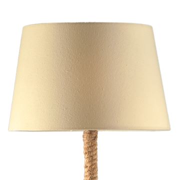 ONLI - Stolná lampa CORDA 1xE27/22W/230V 50 cm béžová