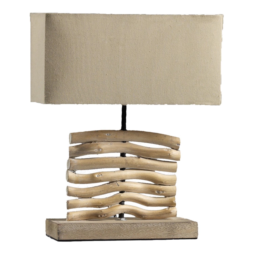 ONLI - Stolná lampa MARICA 1xE27/22W/230V béžová 38 cm